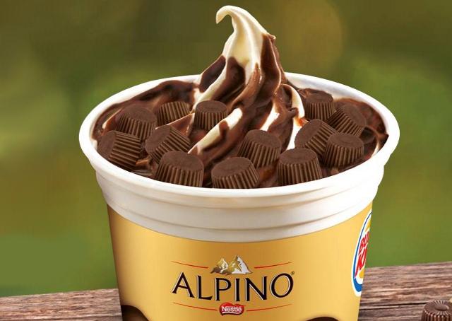 Burger King firma parceria com Nestlé e lança o sorvete BK Mix Mini Alpino