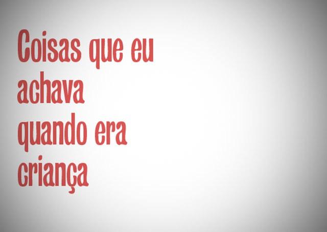 Tumblr reúne pérolas da imaginação infantil