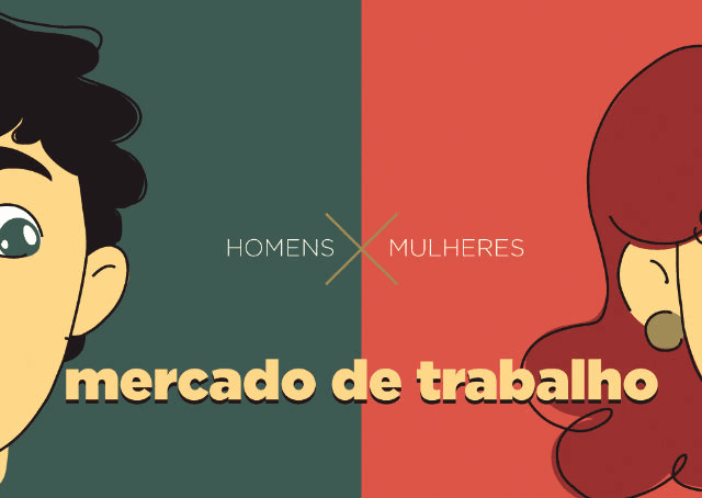 Como o mercado de trabalho é distribuído entre homens e mulheres