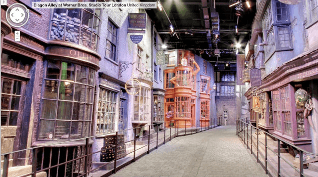 Google Street View inclui passeio pelo Beco diagonal, de Harry Potter