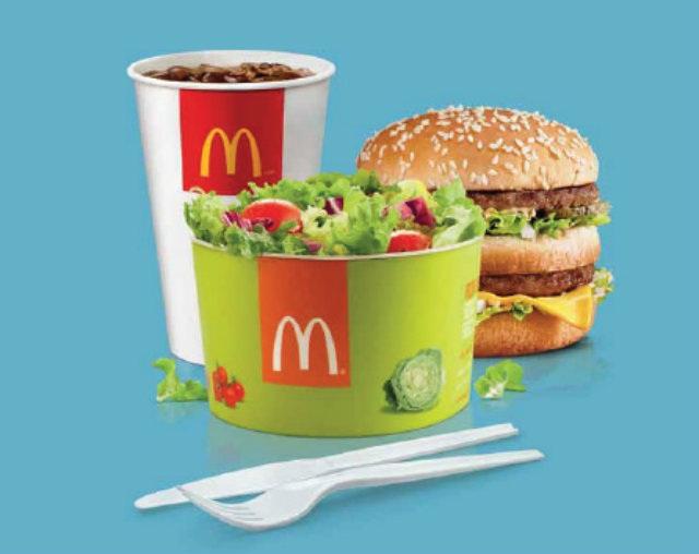 McDonald’s passará a promover alimentos saudáveis em sua publicidade