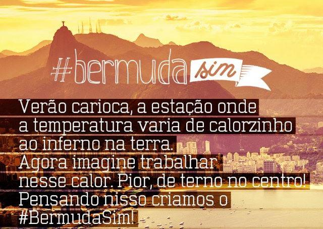 Cariocas lançam movimento para permitir o uso de bermudas no escritório