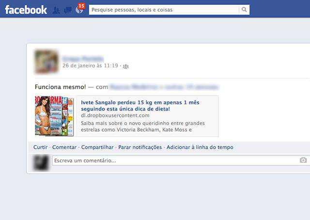 Spam do Facebook: Ivete Sangalo não perdeu 15 quilos