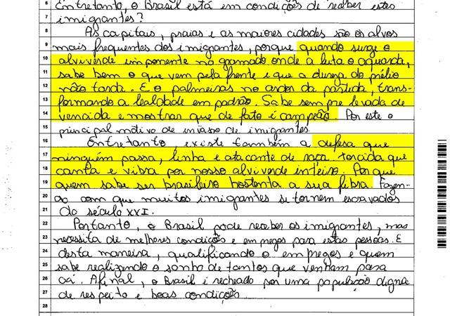MEC toma medidas para evitar deboches nas redações do Enem