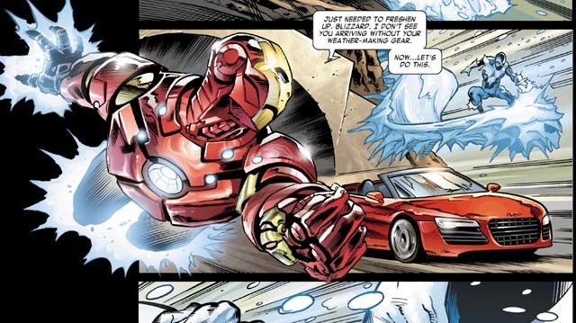 Em parceria com a Marvel, Audi cria webcomic interativa do "Homem de Ferro"