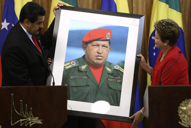 Em Brasília, Maduro recebe forte respaldo de Dilma e promessa comercial