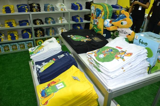 Primeira loja oficial da Copa das Confederações é inaugurada em Salvador