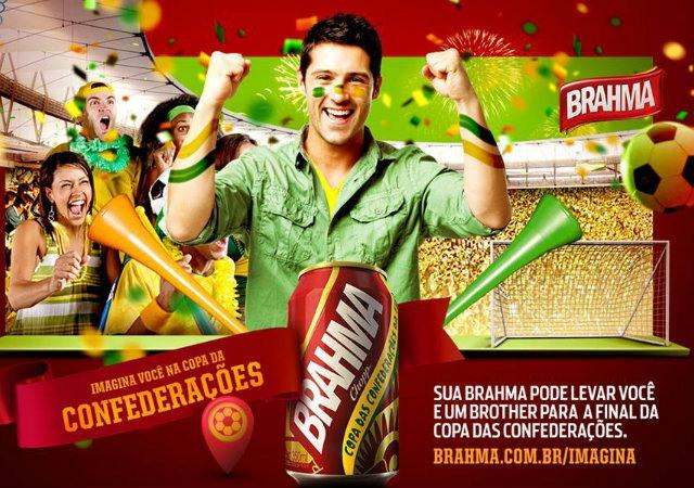 Brahma apresenta nova embalagem para a Copa das Confederações