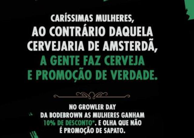 Cervejaria ironiza Heineken com evento "unissex"