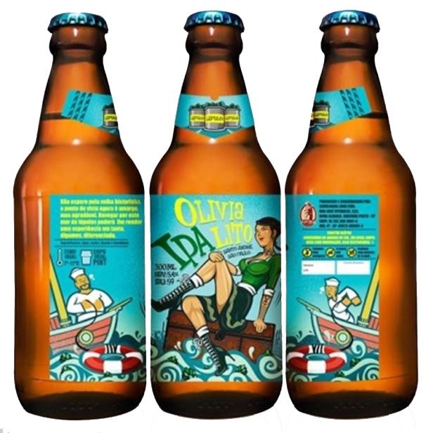 Cervejaria lança linha com referência à personagem Olívia Palito