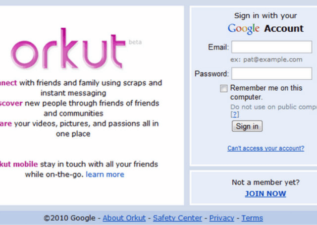 Orkut sairá do ar até final deste ano