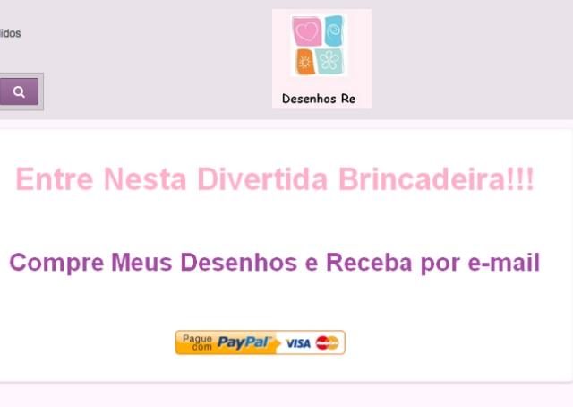 Menina de 6 anos cria loja virtual para vender desenhos