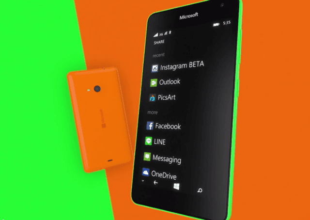 Microsoft revela primeiro smartphone Lumia sem marca Nokia