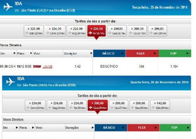 TAM altera número de voo citado em premonição