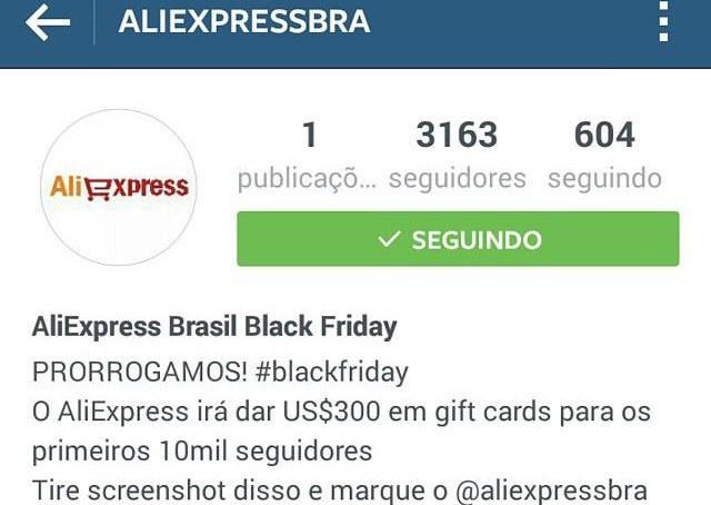 Você caiu nessa? Perfis no Instagram divulgam vale compras falsos