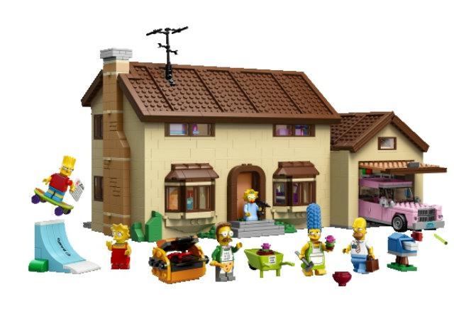 LEGO disponibiliza coleção dos Simpsons para o Brasil