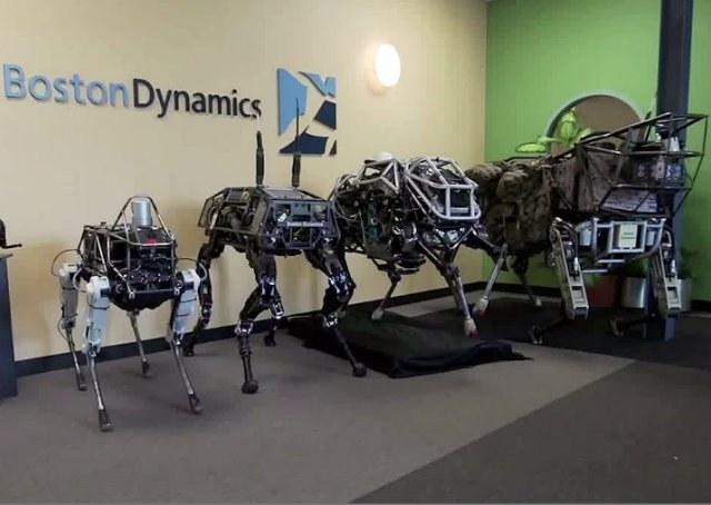 Google apresenta robô-cachorro