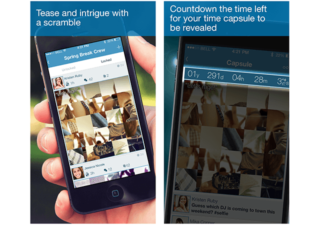 Reviva o passado no futuro com app  que funciona como "cápsula do tempo"