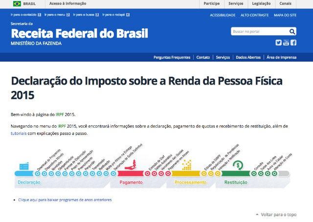 Receita admite lentidão no início do prazo para entrega do Imposto de Renda