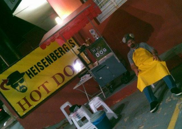Walter White brasileiro faz sucesso vendendo cachorro-quente em Campinas (SP)