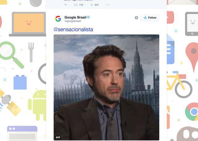 Google entra na brincadeira e responde ao Sensacionalista