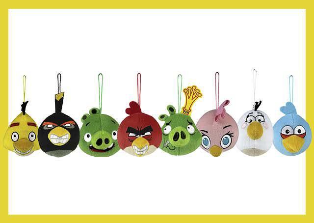 Angry Birds de pelúcia são os novos brindes do McLanche Feliz
