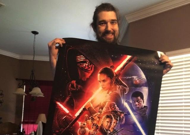 Disney exibe Star Wars - O Despertar da Força para fã em estado terminal