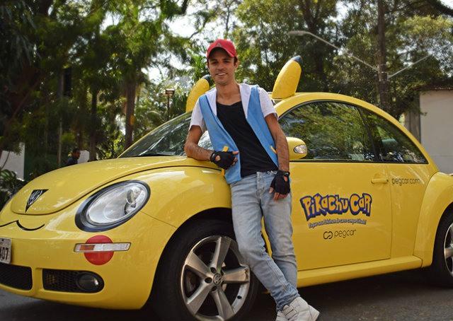 Motoristas faturam com o Pokémon Go no Brasil