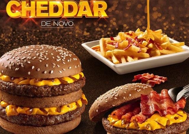 McDonald's traz de volta Novinhos Cheddar