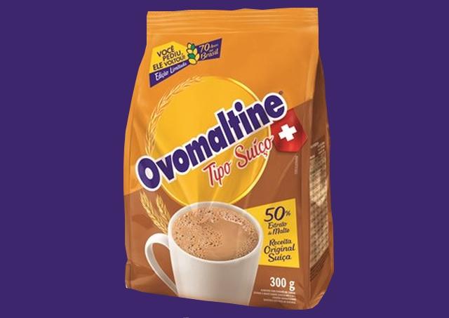Ovomaltine relança linha "Tipo Suíço" em promoção limitada