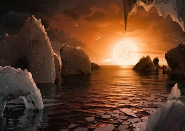 Astrônomos encontram sete planetas do tamanho da Terra com possibilidade de vida