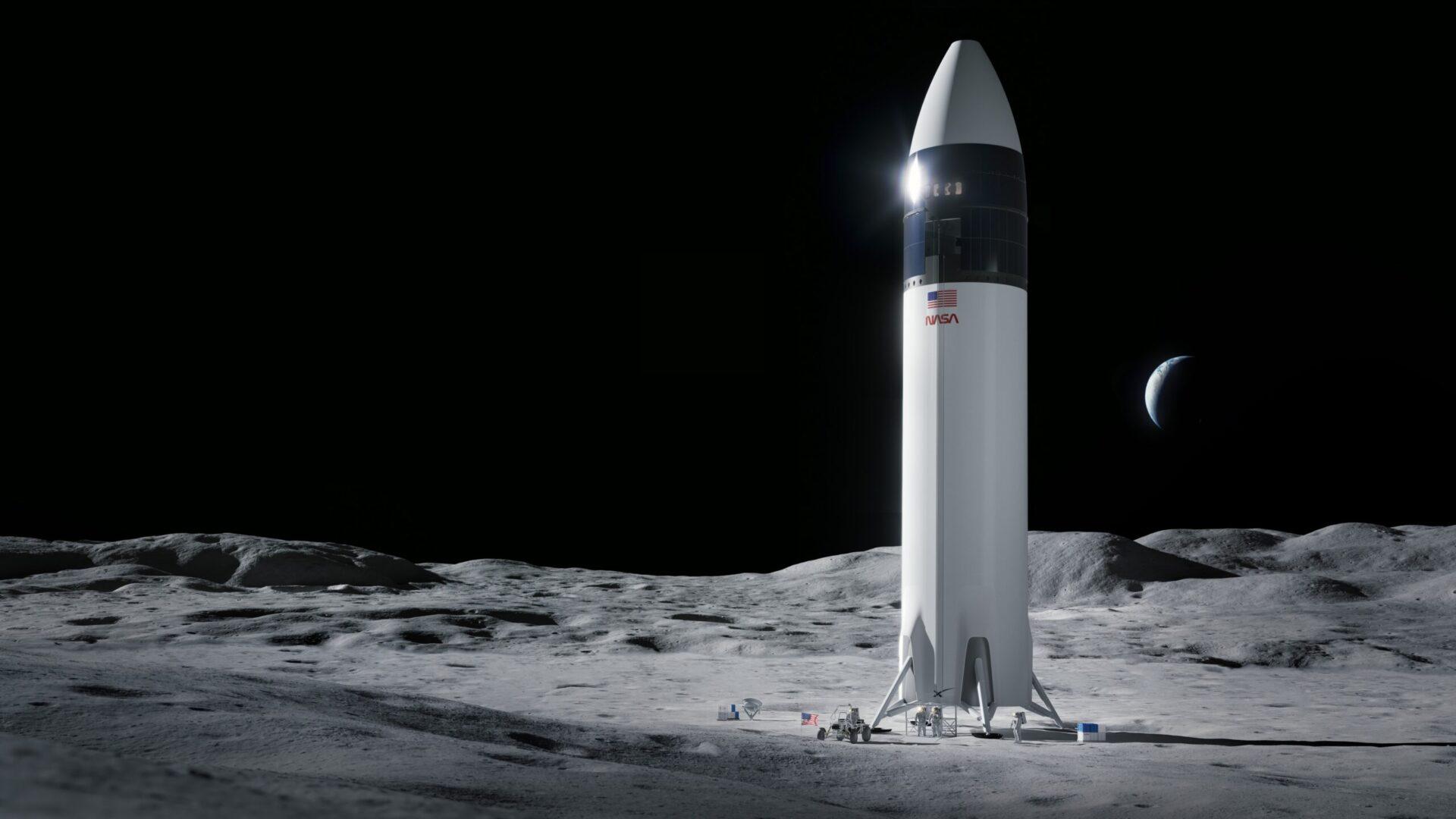 Nasa seleciona SpaceX para transportar a próxima missão tripulada à lua