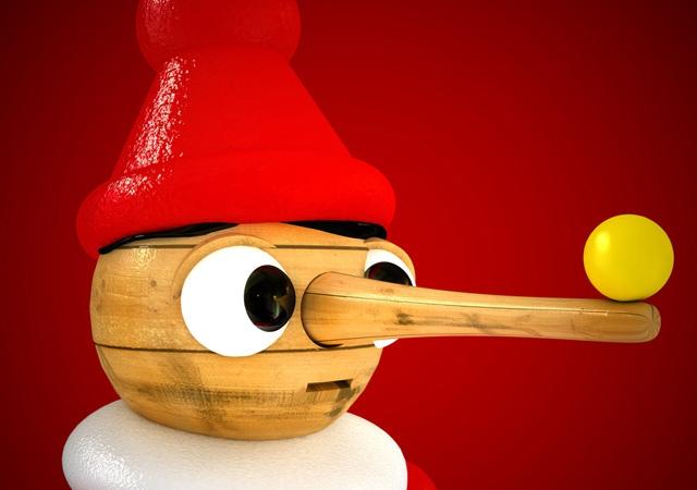 Disseram muitas coisas pra ele. Mas era tudo mentirinha