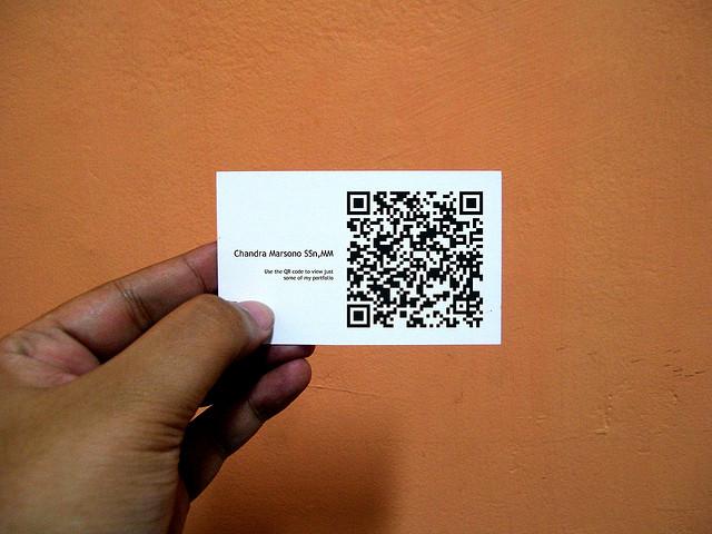 Como utilizar o QR Code no cartão de visitas
