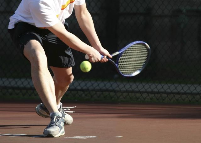 O jogo interior de tênis