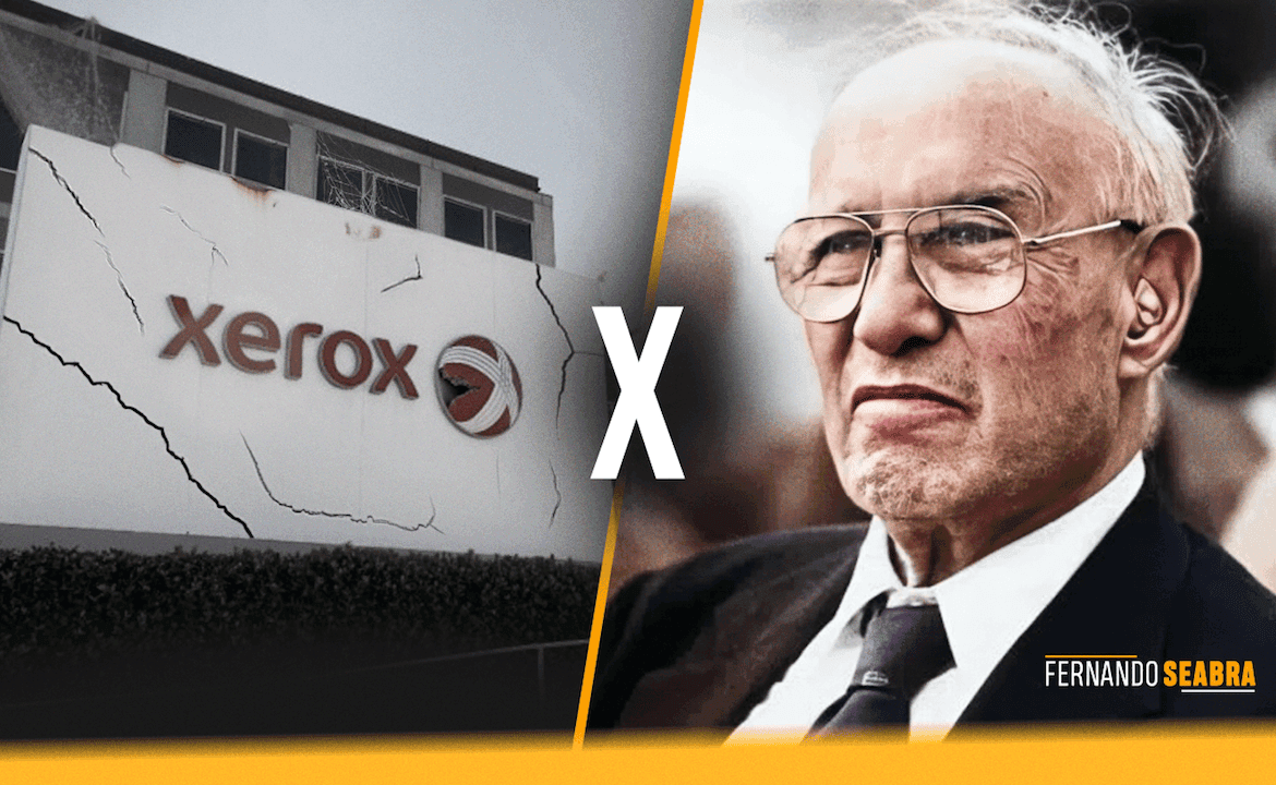 O preço de não inovar: Peter Drucker e o caso Xerox
