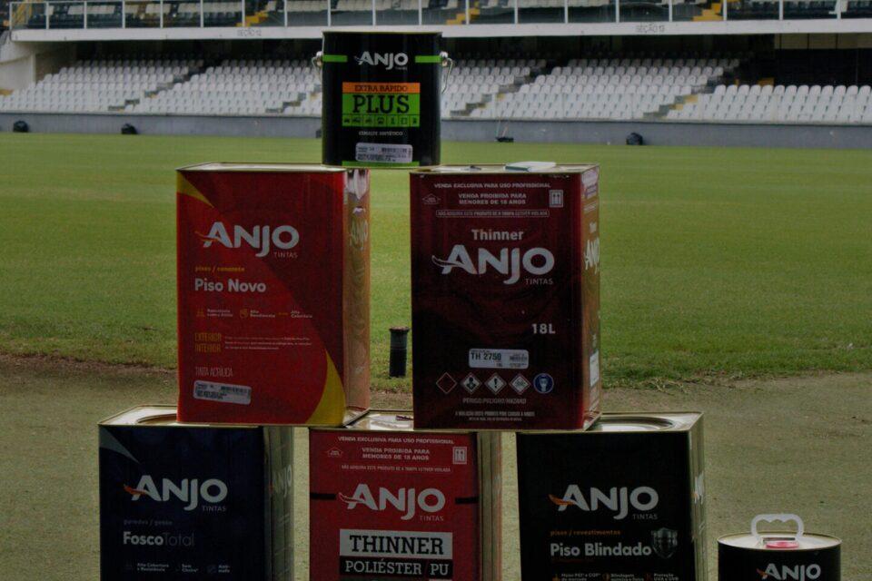 Em parceria com Neymar, Anjo Tintas vai ajudar a reformar CT Rei Pelé e Vila Belmiro