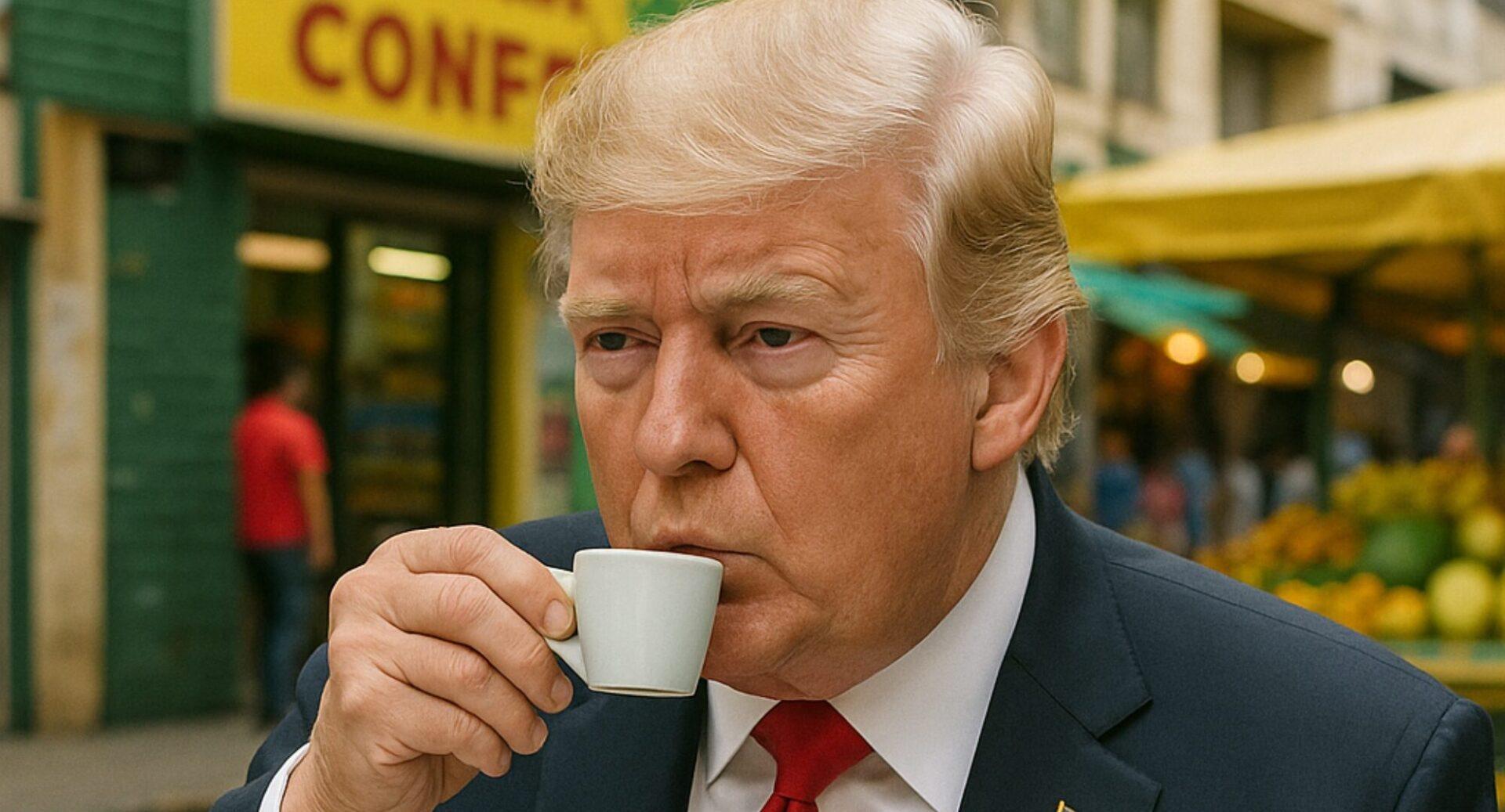 Tarifaço de Trump vai baratear o café? Iria, mas parece que não vai mais