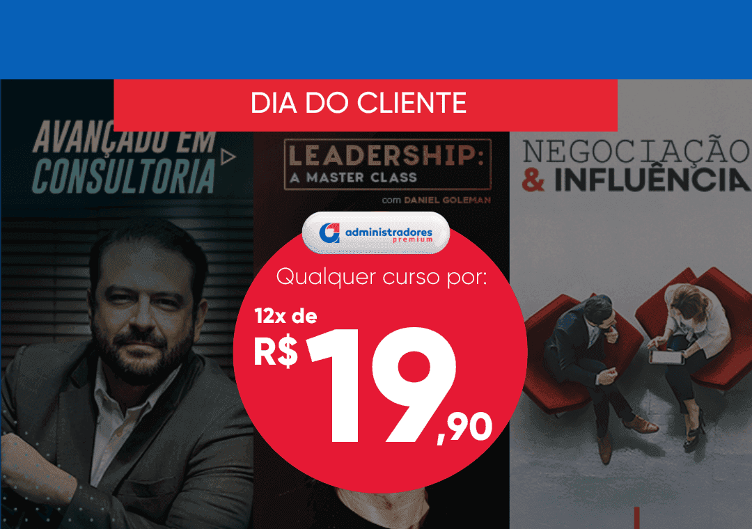 Dia do Cliente: assine cursos do Administradores Premium com desconto exclusivo