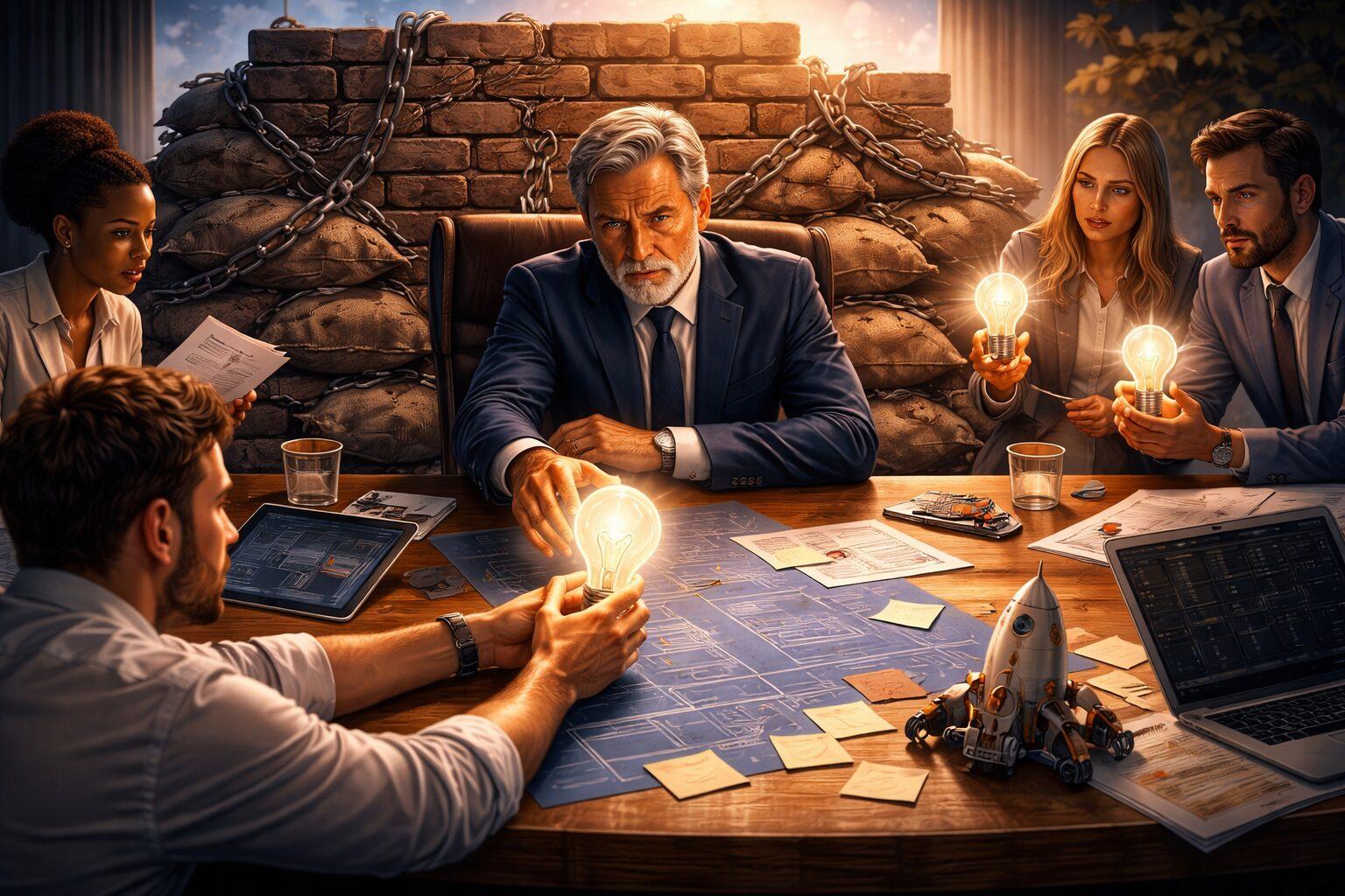 Quando experiência começa a bloquear novas ideias