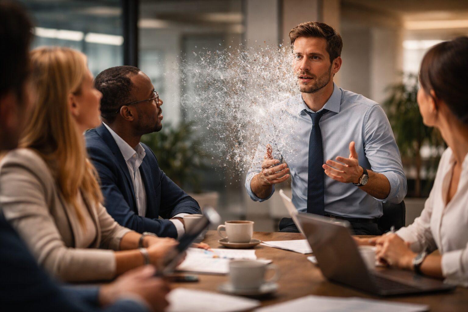 7 erros discretos que diminuem sua influência no trabalho