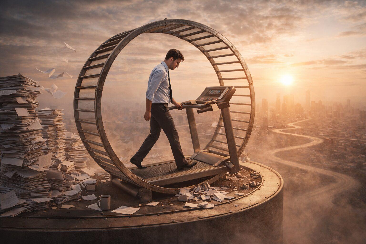 Por que alguns profissionais trabalham muito e evoluem pouco