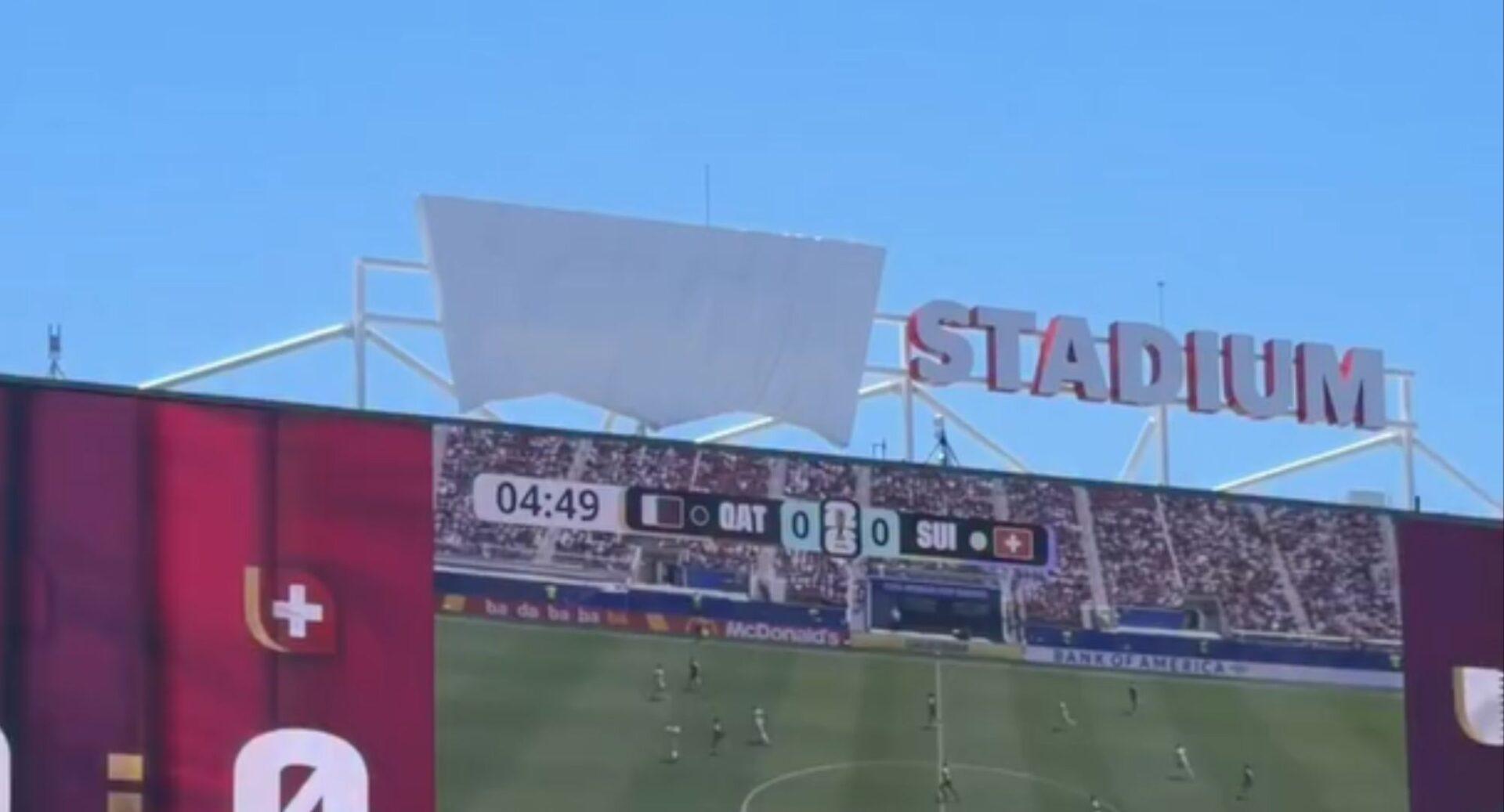 O marketing mais inteligente da Copa talvez tenha sido um pano branco