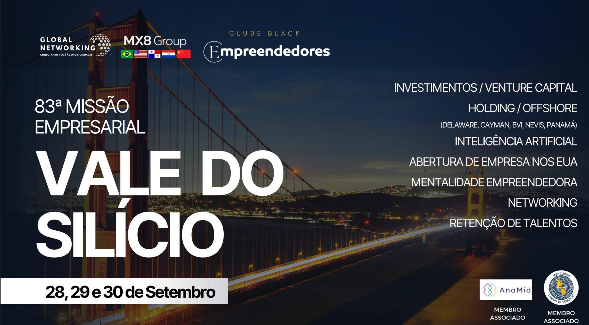 Empreendedores e MX8 levam empresários ao Vale do Silício; saiba como participar de missão